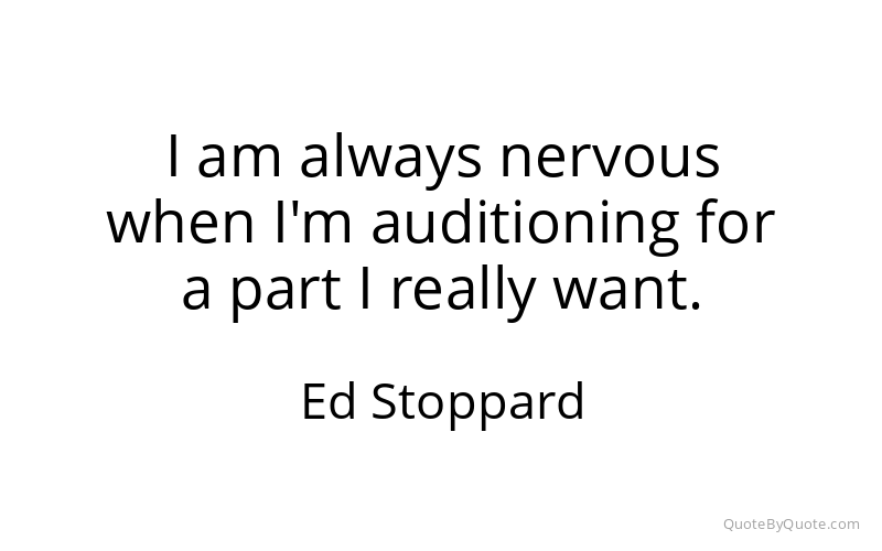 Preview image for this quote by Ed Stoppard