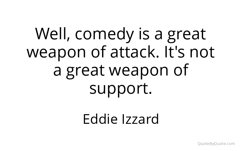 Preview image for this quote by Eddie Izzard
