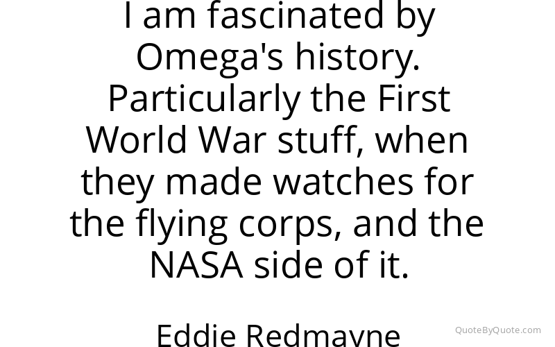 Preview image for this quote by Eddie Redmayne