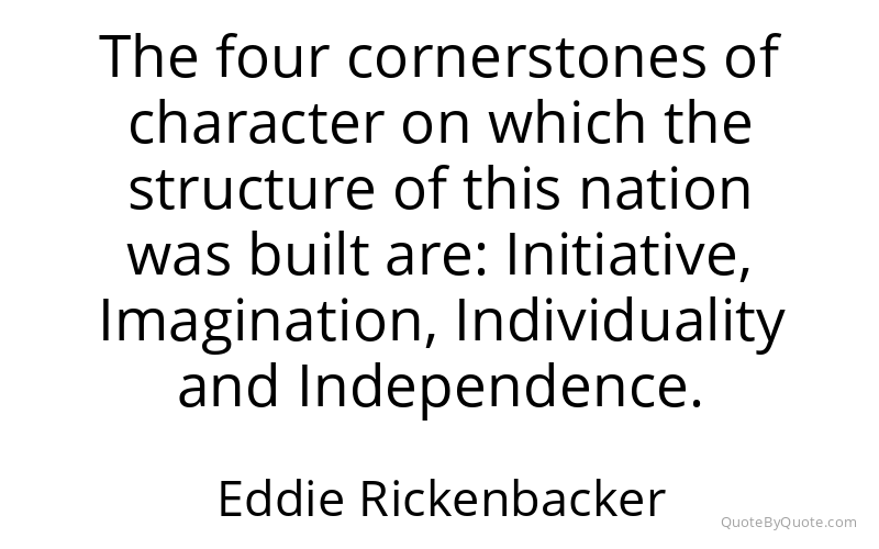Preview image for this quote by Eddie Rickenbacker