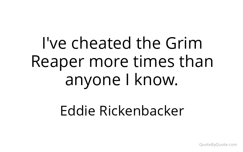 Preview image for this quote by Eddie Rickenbacker