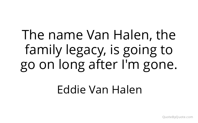 Preview image for this quote by Eddie Van Halen