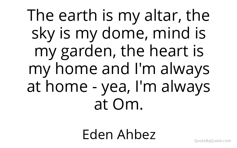 Preview image for this quote by Eden Ahbez