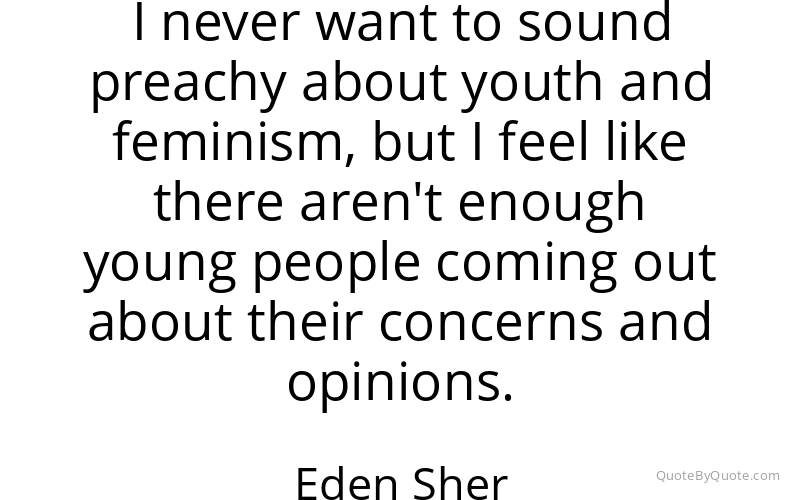 Preview image for this quote by Eden Sher