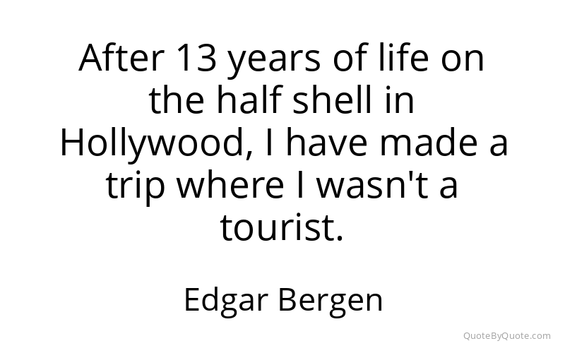 Preview image for this quote by Edgar Bergen