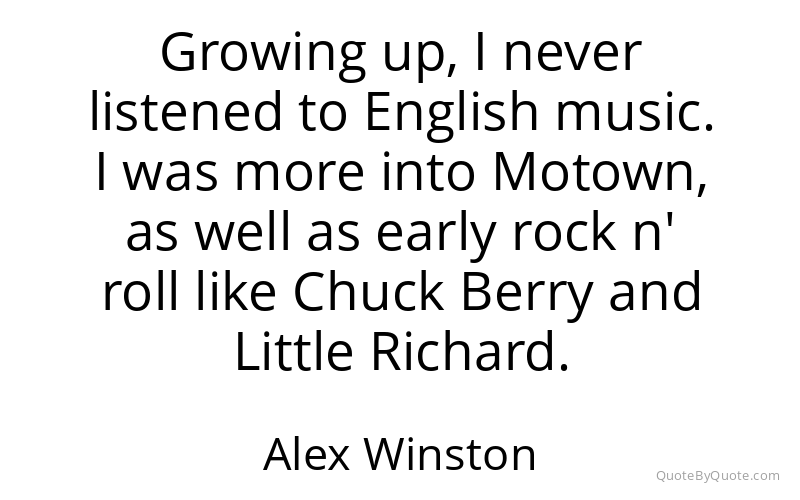 Preview image for this quote by Alex Winston
