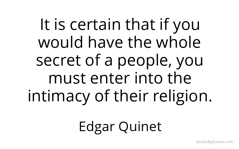 Preview image for this quote by Edgar Quinet