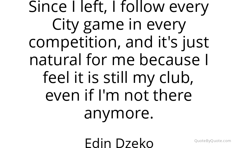 Preview image for this quote by Edin Dzeko