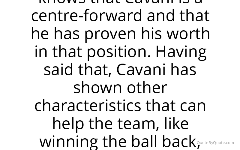 Preview image for this quote by Edinson Cavani