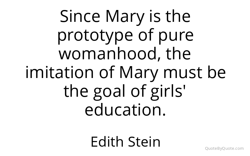 Preview image for this quote by Edith Stein