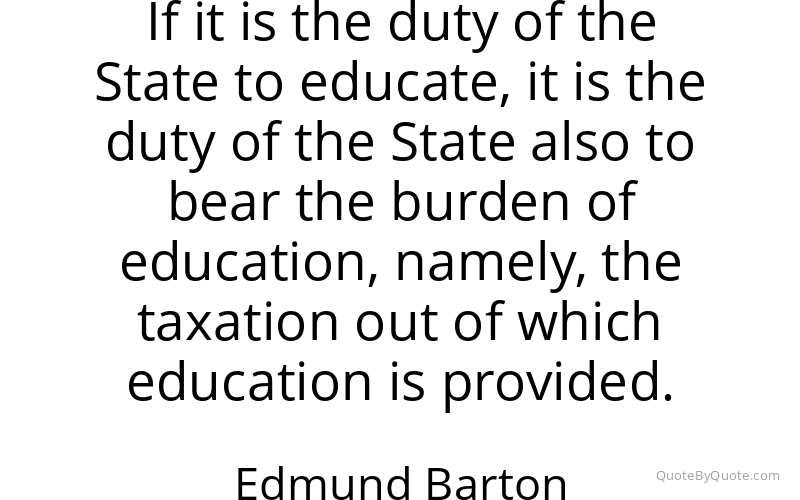 Preview image for this quote by Edmund Barton