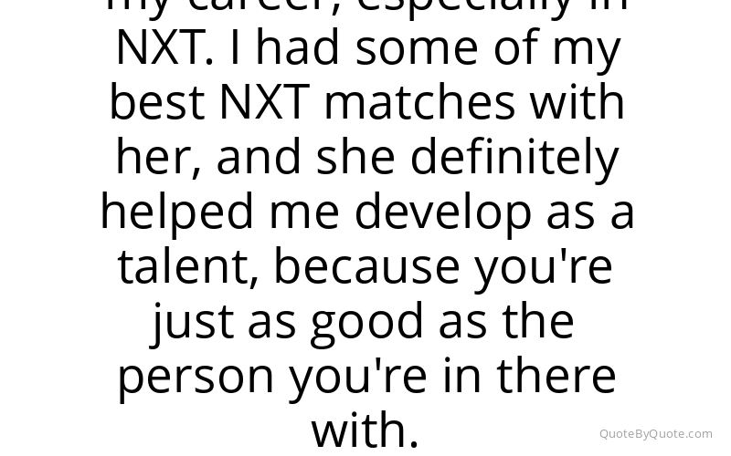 Preview image for this quote by Alexa Bliss