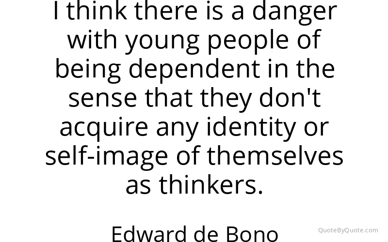 Preview image for this quote by Edward de Bono