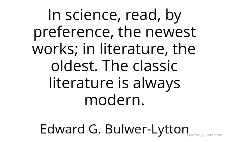 Preview image for this quote by Edward G. Bulwer-Lytton