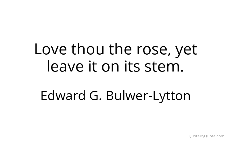 Preview image for this quote by Edward G. Bulwer-Lytton