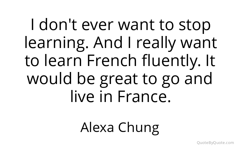 Preview image for this quote by Alexa Chung