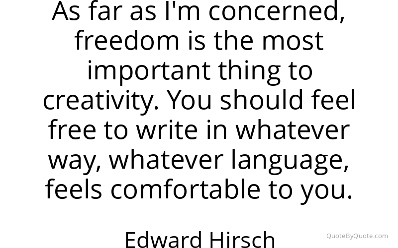 Preview image for this quote by Edward Hirsch