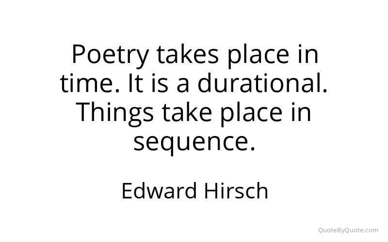 Preview image for this quote by Edward Hirsch
