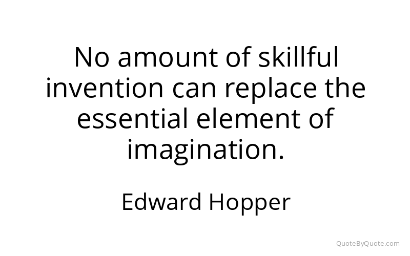 Preview image for this quote by Edward Hopper