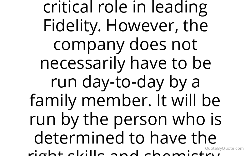 Preview image for this quote by Edward Johnson, III