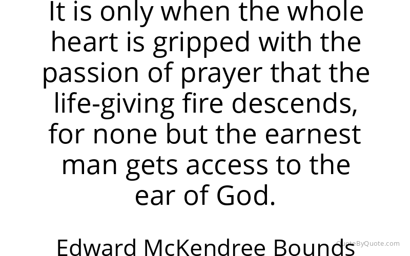 Preview image for this quote by Edward McKendree Bounds