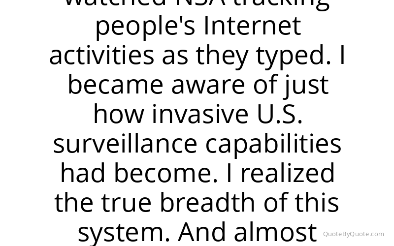 Preview image for this quote by Edward Snowden
