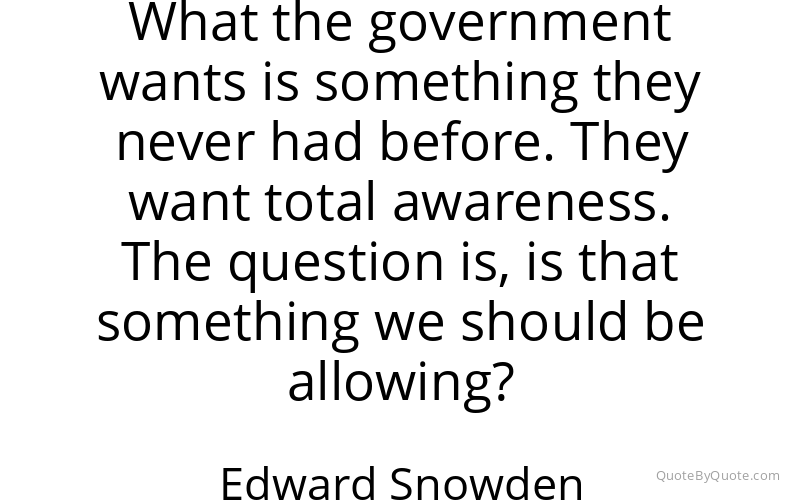 Preview image for this quote by Edward Snowden