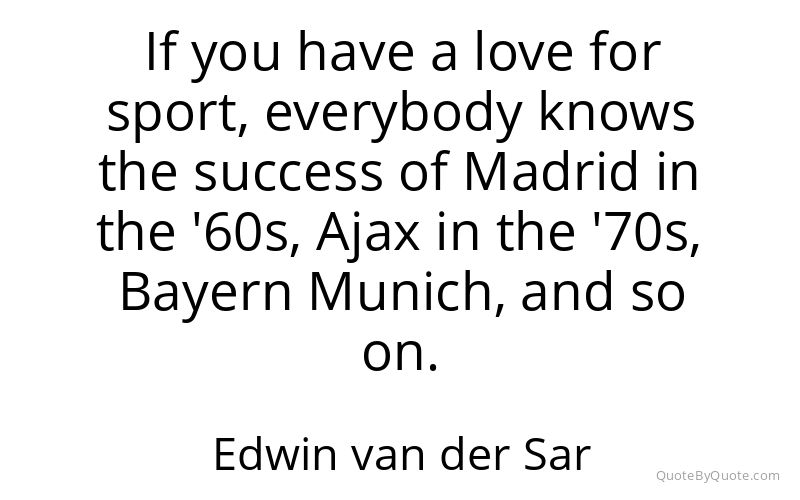 Preview image for this quote by Edwin van der Sar
