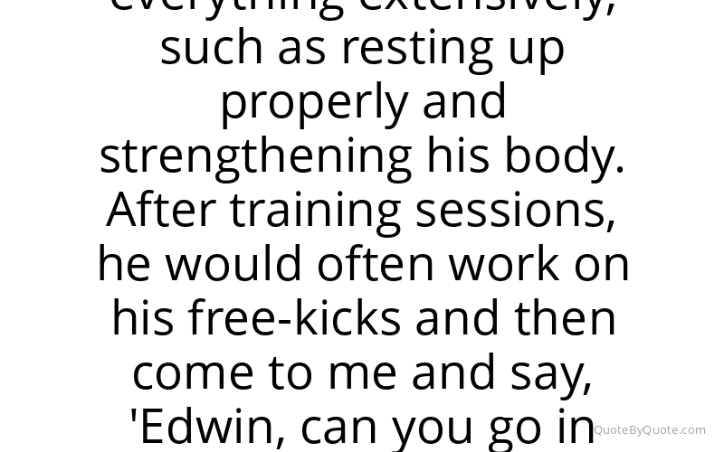 Preview image for this quote by Edwin van der Sar