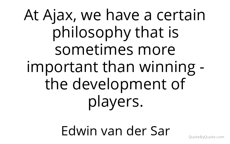 Preview image for this quote by Edwin van der Sar