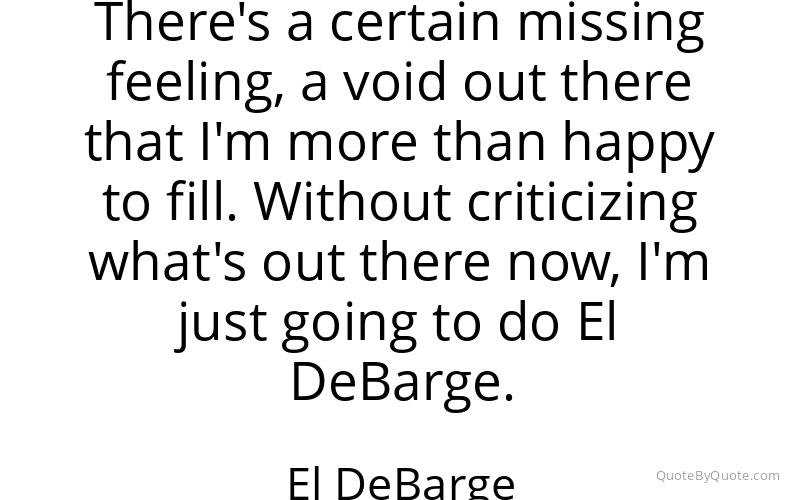 Preview image for this quote by El DeBarge