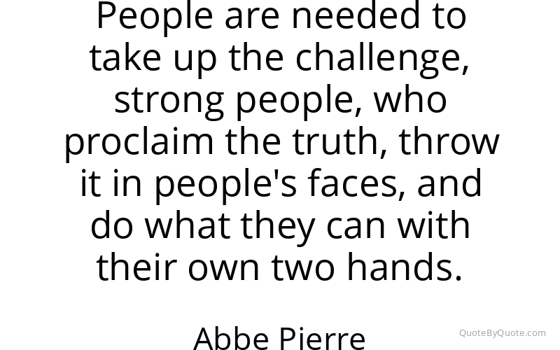 Preview image for this quote by Abbe Pierre