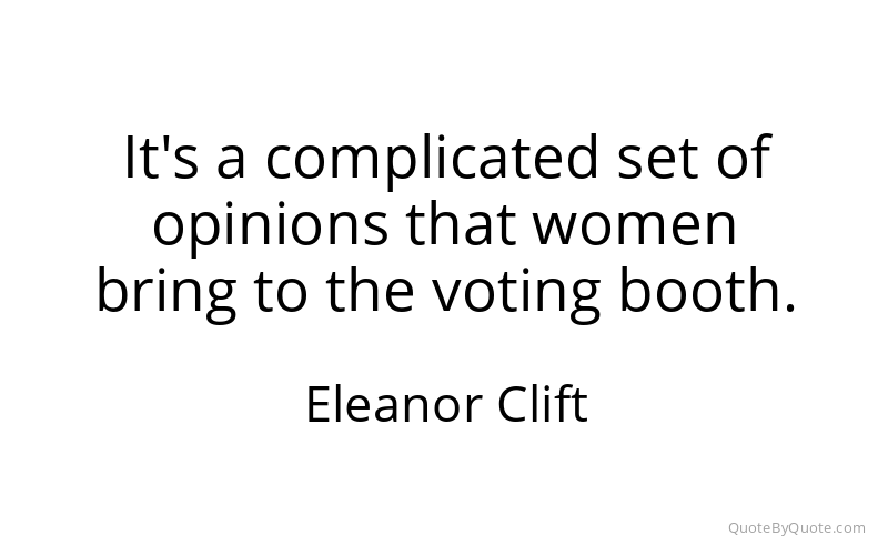 Preview image for this quote by Eleanor Clift