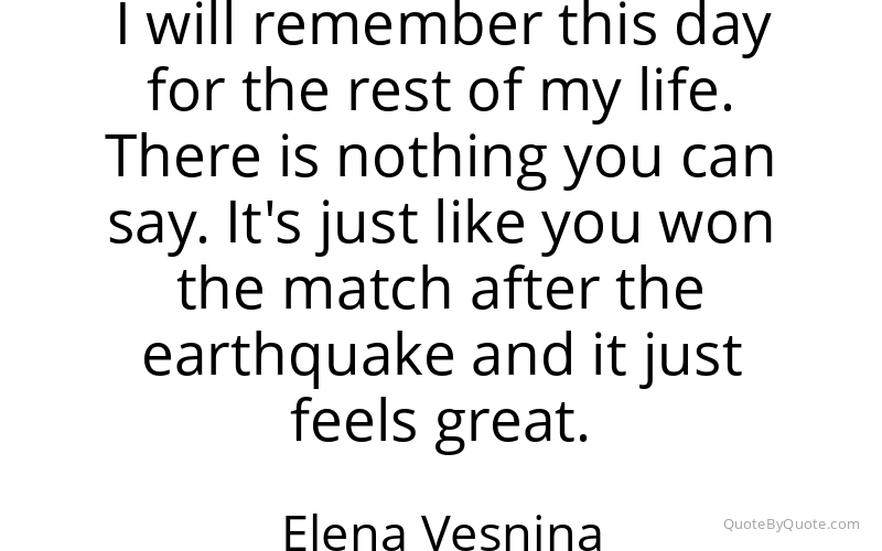 Preview image for this quote by Elena Vesnina