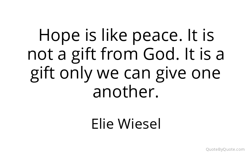 Preview image for this quote by Elie Wiesel