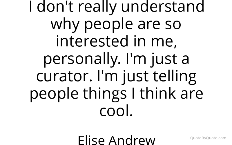 Preview image for this quote by Elise Andrew