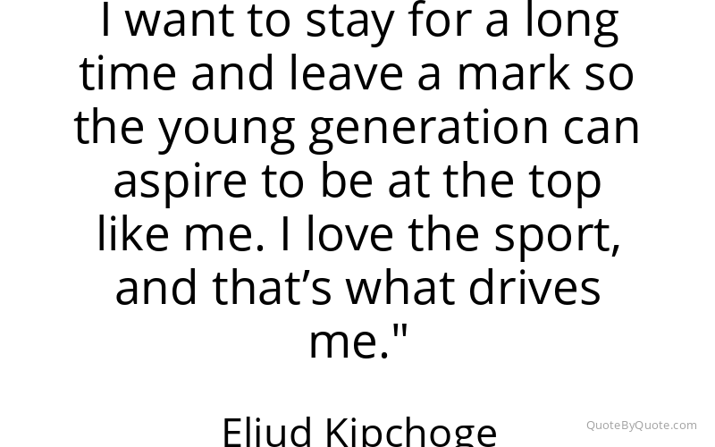 Preview image for this quote by Eliud Kipchoge