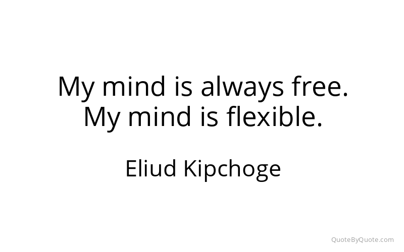 Preview image for this quote by Eliud Kipchoge