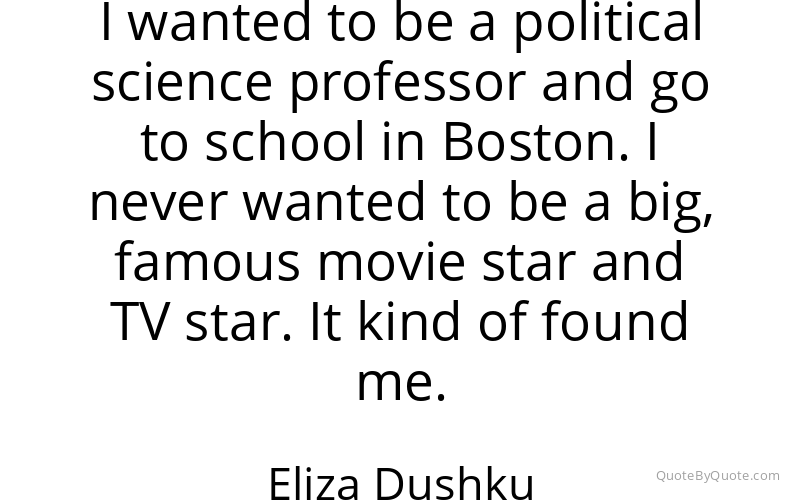 Preview image for this quote by Eliza Dushku