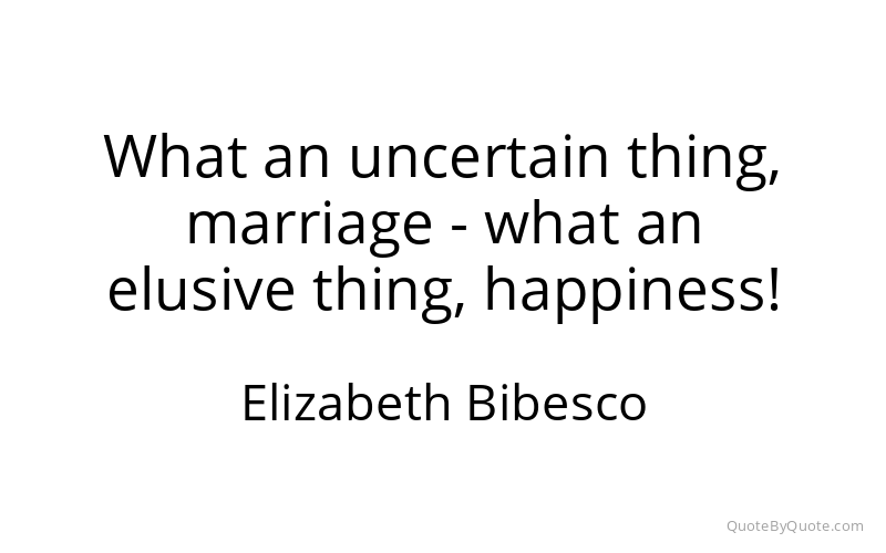 Preview image for this quote by Elizabeth Bibesco