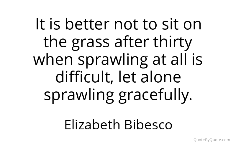 Preview image for this quote by Elizabeth Bibesco