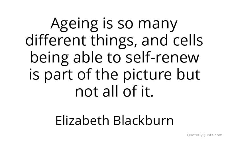 Preview image for this quote by Elizabeth Blackburn