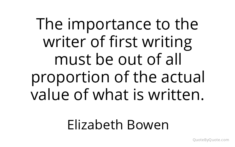 Preview image for this quote by Elizabeth Bowen