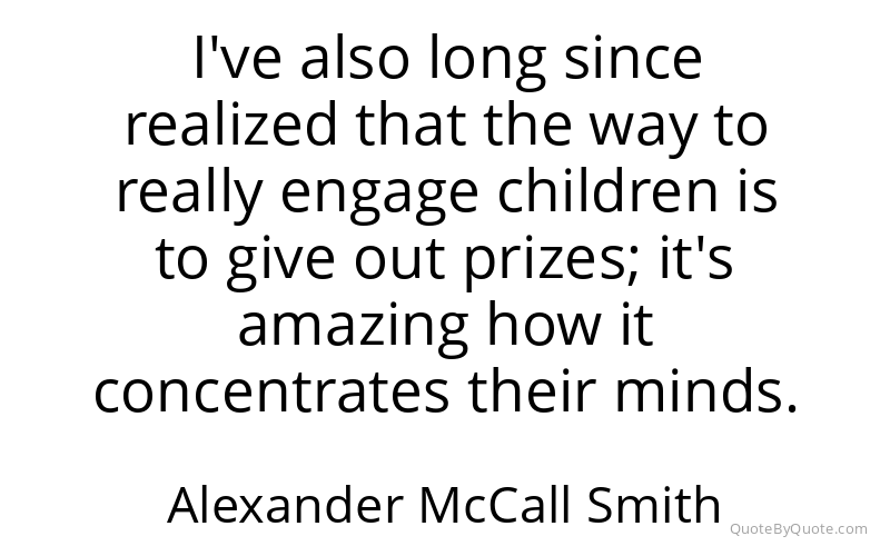 Preview image for this quote by Alexander McCall Smith