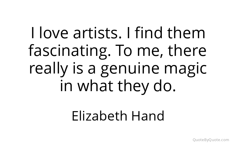 Preview image for this quote by Elizabeth Hand