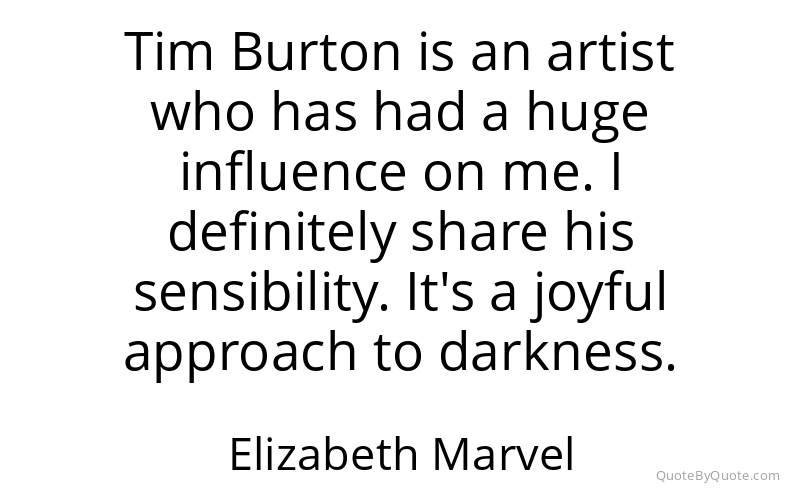 Preview image for this quote by Elizabeth Marvel