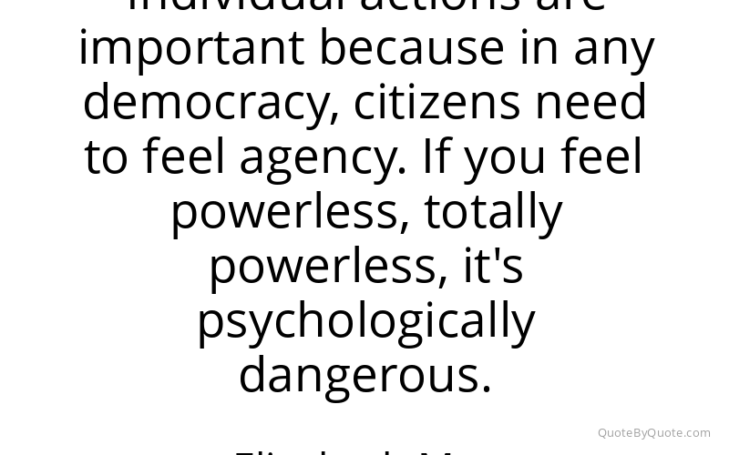 Preview image for this quote by Elizabeth May