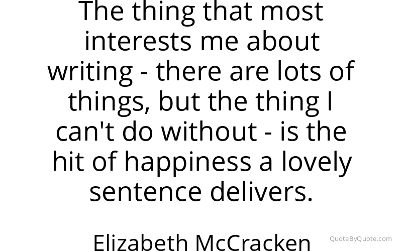 Preview image for this quote by Elizabeth McCracken