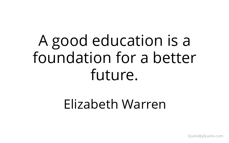 Preview image for this quote by Elizabeth Warren
