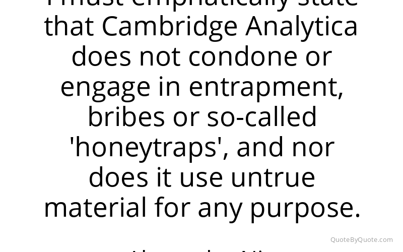 Preview image for this quote by Alexander Nix
